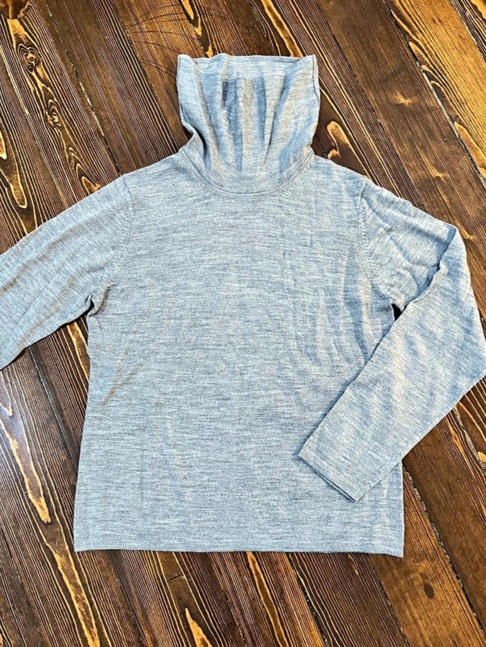 Brooks Brothers Merino Wool Turtleneck in Gray XL